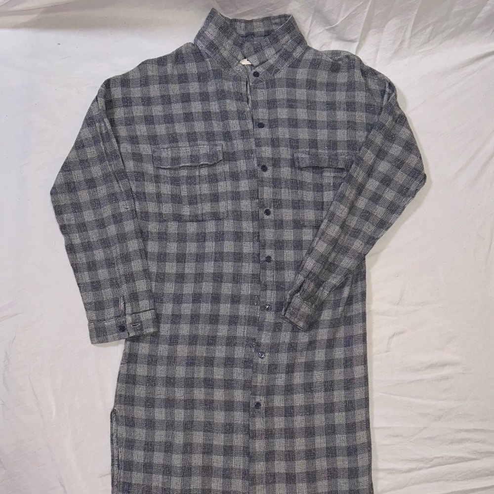 Woman’s Plaid Flannel Dress